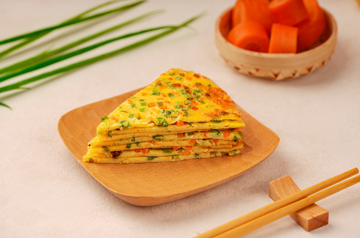Tortilla de Huevo con Cebollino